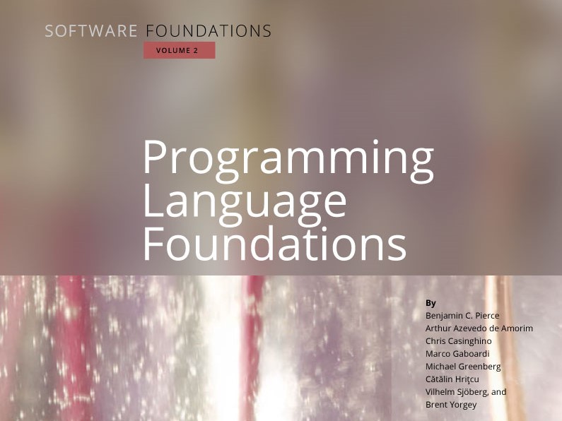 Programming Language Foundations