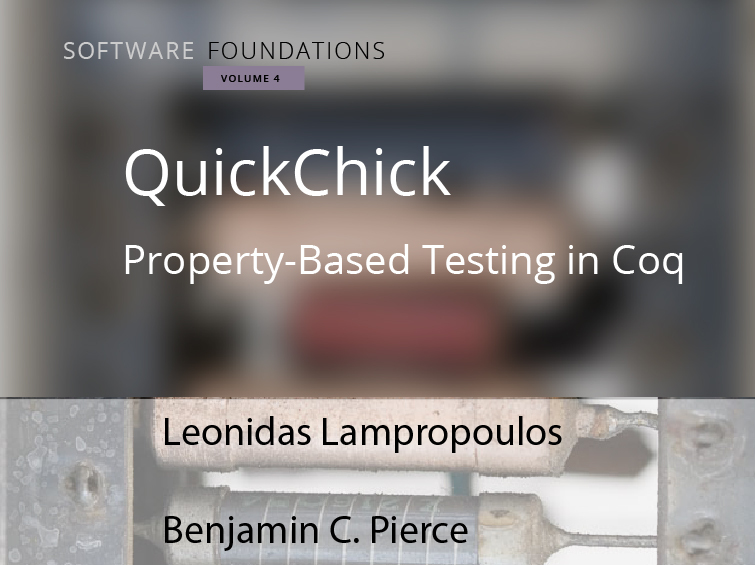 QuickChick: Property-Based Testing in Coq